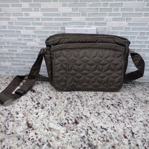 lug Bags Lug Wings Quilted Rfid Crossbody Bag Brush Walnut Poshmark